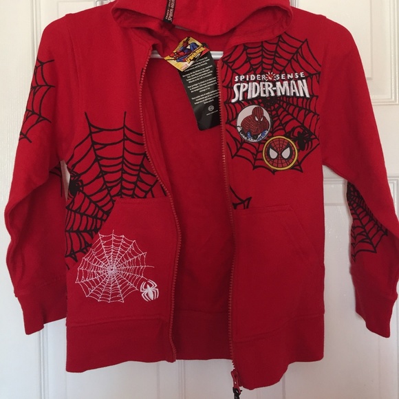 Toddlers Spiderman Hooded Zipper Jacket by C&A - Picture 3 of 8